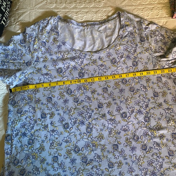 J.Jill Floral Print Women's Top - Picture 5 of 11